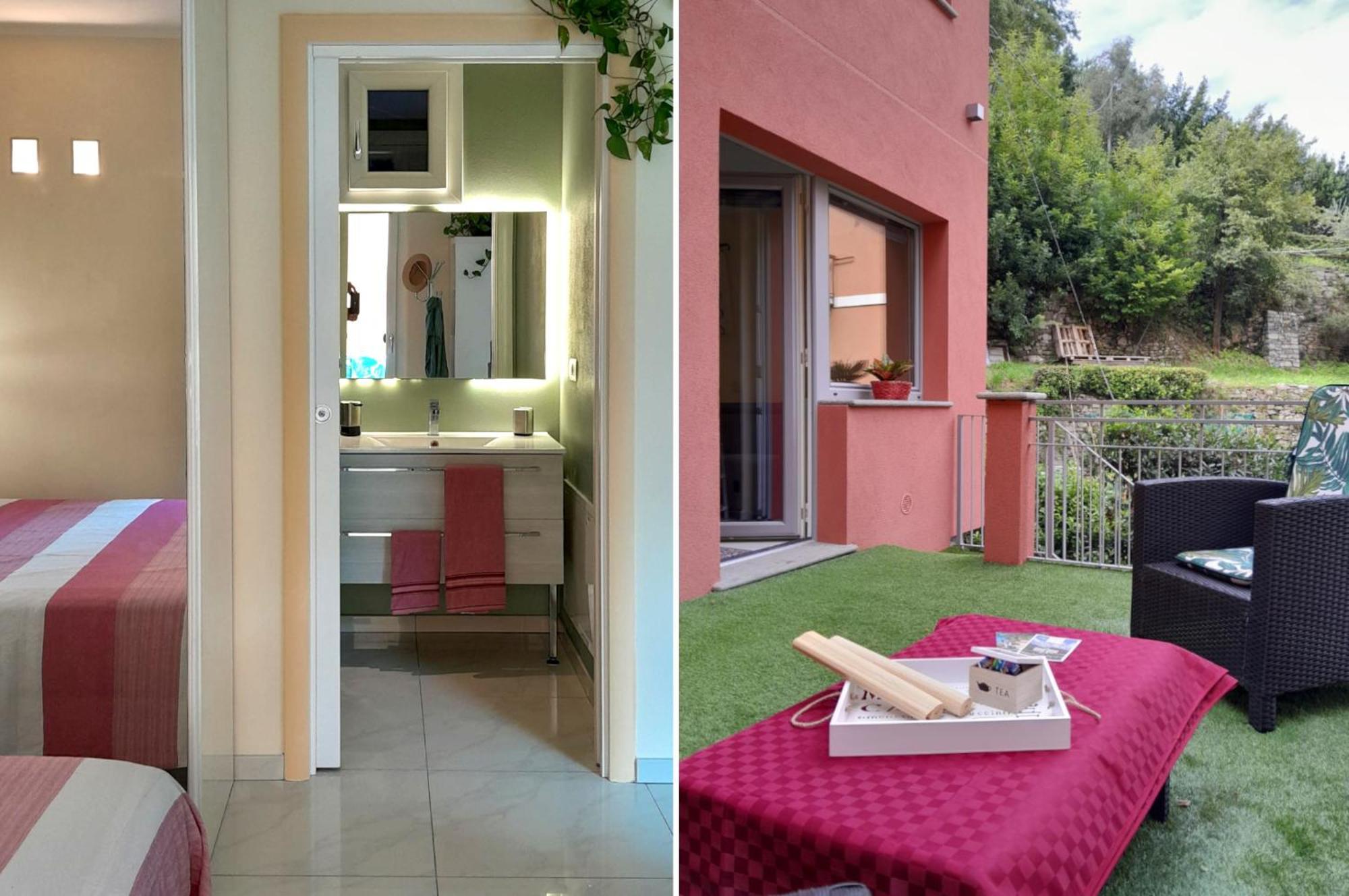 Ferienwohnung La Casina Laglio Exterior foto